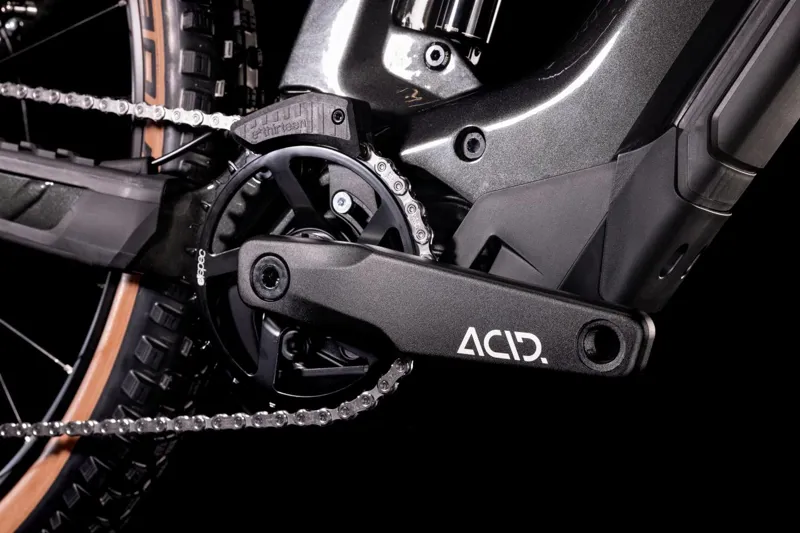 Cube Stereo Hybrid 140 HPC Race 625 e-MTB Grey/Green 2022 - Size Large-2